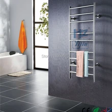 Из нержавеющей стали лестница Стиль Полотенцесушитель настенный полотенцесушитель более теплый стеллаж электрическая сушилка для полотенец HZ-927A