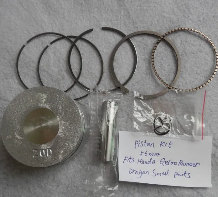 PISTON KIT 56MM  HONDA GX100 RAMMER 1