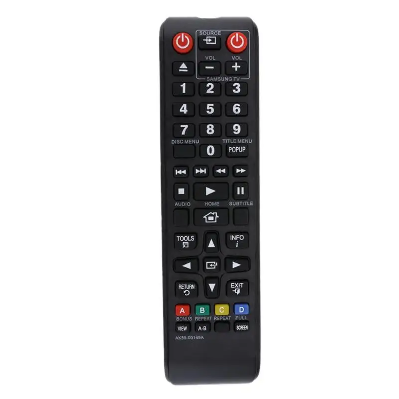 

For Samsung TV Remote Control Replacement AK59-00171A DVD BluRay for BD-ES5300 BD-F5100 BD-F5100 BD-FM51 BD-J5900