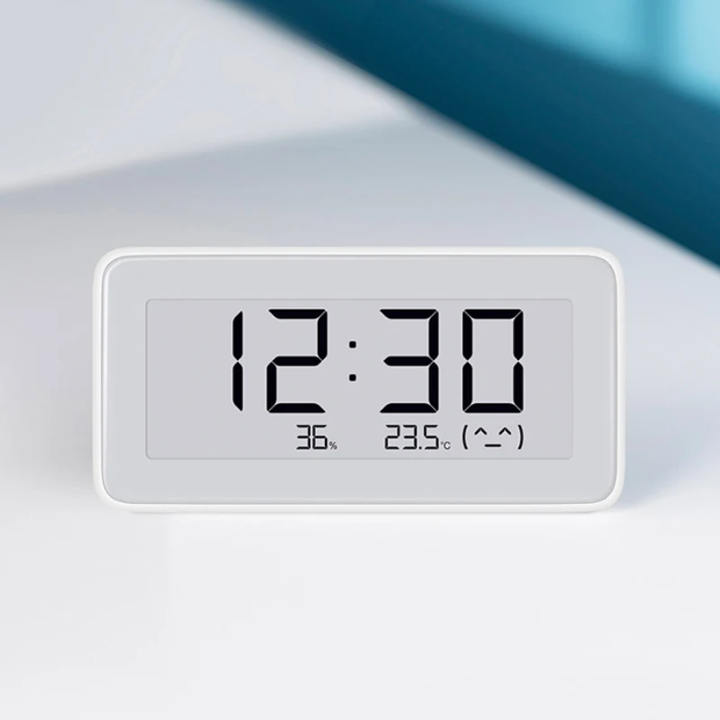 Xiaomi Mijia умный контроль температуры электронные цифровые часы чернил экран