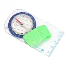 Портативный карманный компас портативный ударопрочный компас линейка позиционирование навигация для кемпинга на открытом воздухе для чрезвычайных ситуаций в походах