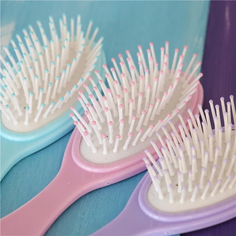 Disney Elsa Anna Princess Air Cushion Comb The Frozen Girls Comb Children Baby Cartoon Anti-static Comb Disney Elsa Anna Princess Air Cushion Comb The Frozen Girls Comb Children Baby Cartoon Anti-static Comb