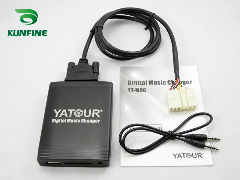 Автомобильный цифровой музыкальный чейнджер USB SD Aux MP3 интерфейс автомобиля