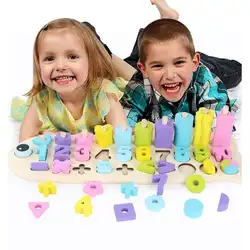 Рыбная форма d форма бревно детские развивающие игрушки 3-6 лет раннее образование игрушки изысканный обучающий подарок