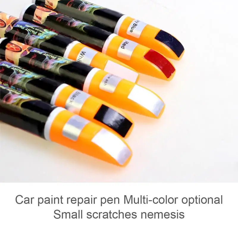 Car Paint Repair Pen Scratch Repair Pen Paint Red Black White Silver Gray Touch