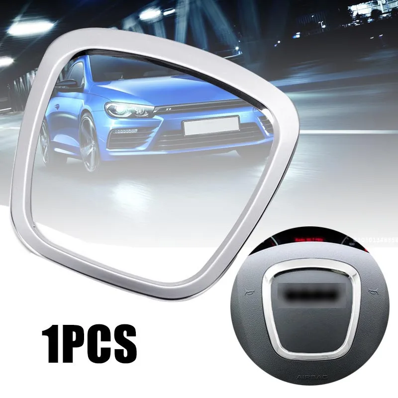 

JXLCLYL Steering Wheel Alloy Decorative Ring Sticker Cover for Audi A3/A4L/A6L/Q3/Q5/Q7