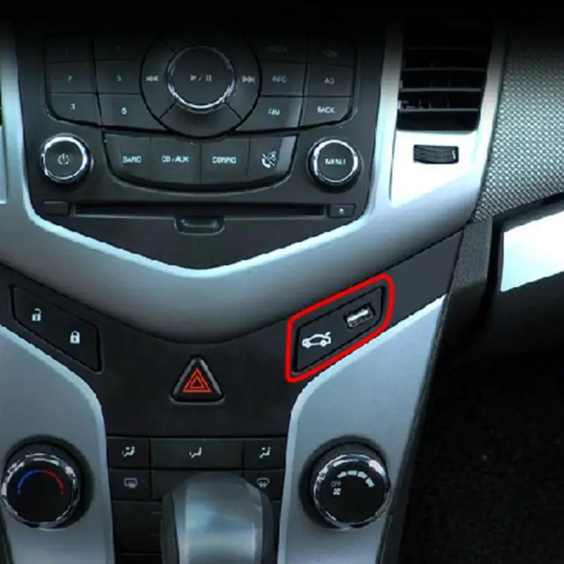 9 V-16 V Автомобильный багажник открываются закрываются переключатель в сборе с USB Порты и разъёмы для Chevrolet Cruze 3A автомобильные интерьерные аксессуары