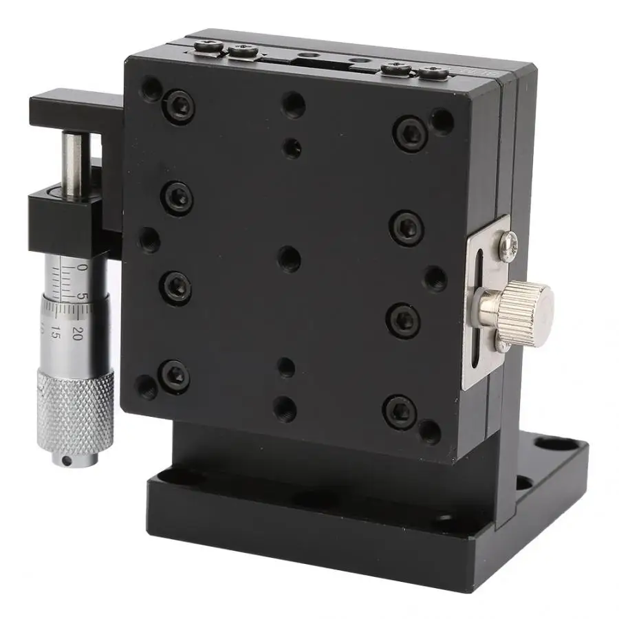 

Z SEMZL60-AS Micrometer Manual Slide Table Cross Roller Bearing Vertical Linear Stage 60*60mm linear rails and