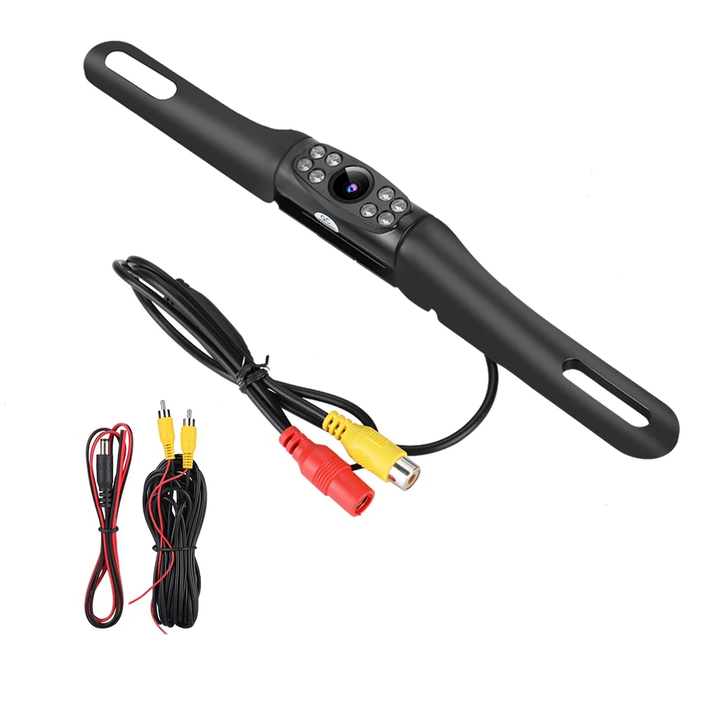 

Universal Car Rear View Camera 170degrees HD Backup Parking Camera 8 LED Night Vision Waterproof 2019