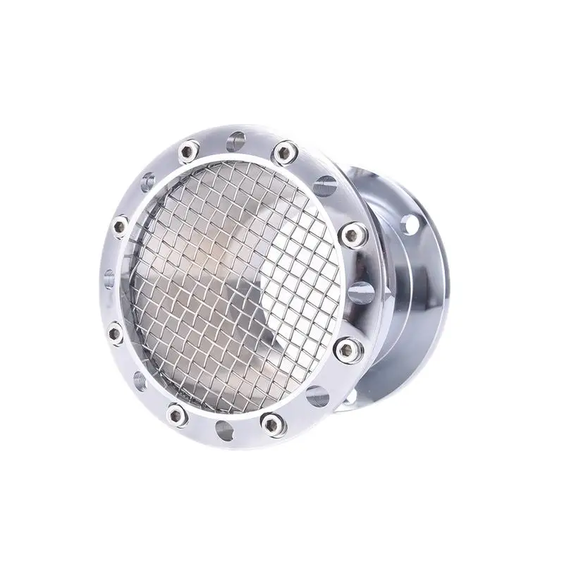 Black/Silver Motorcycle Air Cleaner Intake Filter Velocity Stack CNC Aluminum For Harley Sportster 883 1200 XL 48 2004-U
