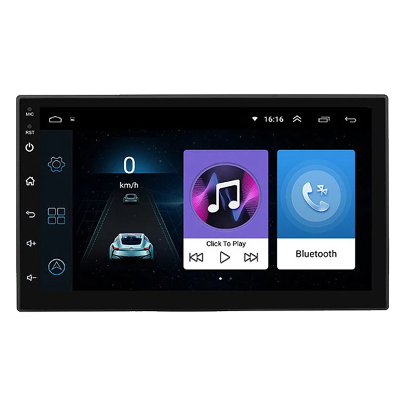 

7'' Android8.1 Car Radio Stereo GPS Navigation Bluetooth USB FM AM 2 Din Touch Car Multimedia Player Audio Player Autoradio