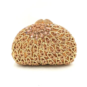 

Luxury women evening party bag bridal wedding diamonds bag designer rhinestone accessories elegant crystal bag purses