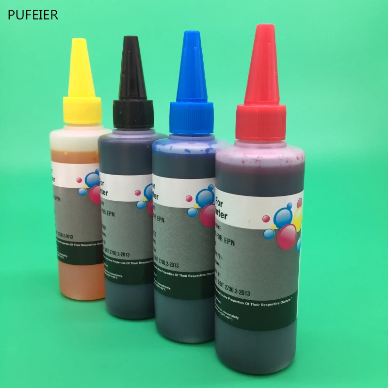 

4PCS x 100ML PGI1200 Dye Based Ink For Canon MAXIFY MB2020 B2320 MB2120 MB2720 BK C M Y Inkjet Printer