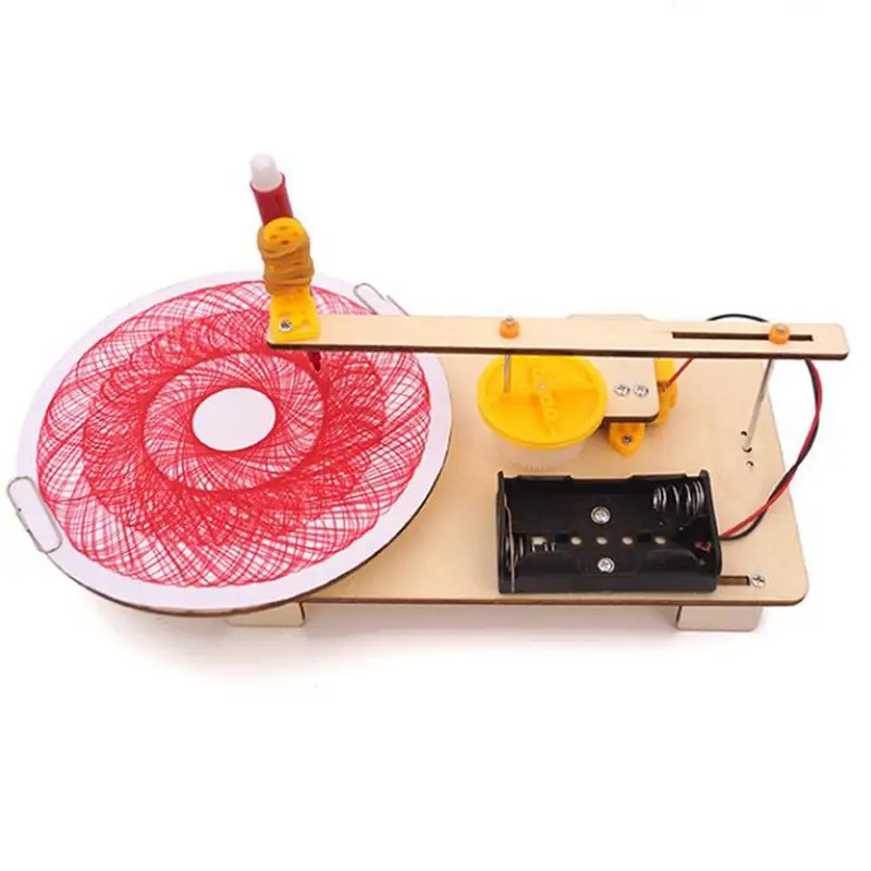 

Electric Plotter DIY Electric Circuit Toy Automatic Painting Machine Innovative Children's Technology Science Educational Toy