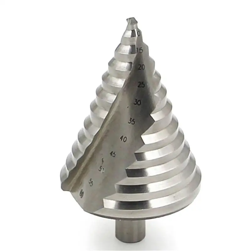 

Cone Hole Opener Cutter Step Drill Bit HSS 6-60mm Drilling Power Tools for Metal High Speed Steel Wood Hole Cutter Step