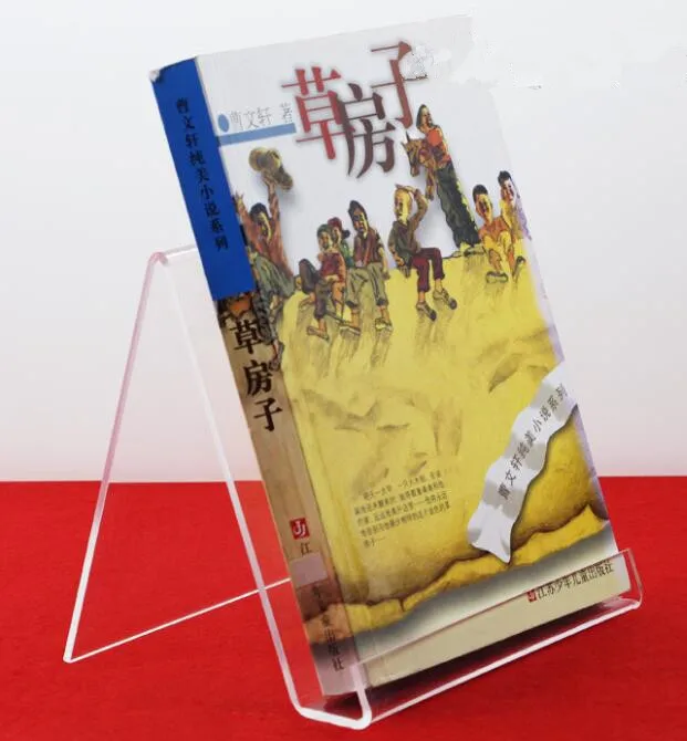 

High quality Acrylic books book album motherboard display stand rack tablet computer shelf ipad shelf counter holder 10pcs/lot