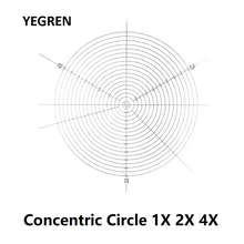 Best Price Diameter 16 mm Concentric Circle Ocular Micrometer 1X 2X 4X Reticle Scale Measurement Microscope Eyepiece Micrometer Calibration Best Price Diameter 16 mm Concentric Circle Ocular Micrometer 1X 2X 4X Reticle Scale Measurement Microscope Eyepiece Micrometer Calibration