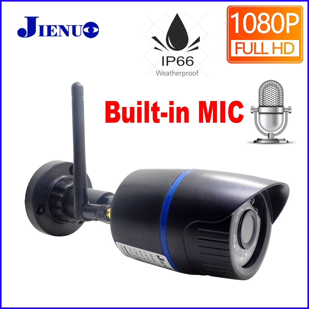IP камера JIENUO Wi Fi 720/960/1080P HD беспроводная водонепроницаемая|Камеры