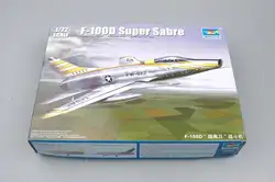 Trumpeter 01649 1/72 самолет США F-100D Супер Sabre истребитель бомбардировщик модель самолета