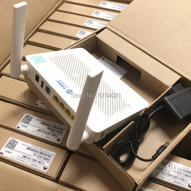 3 шт./лот Мини Размер HUAWEI HS8546V5 GPON ONU ONT 4GE + 1TEL 2USB 2 4G & 5G Wifi SC UPC FTTH Huawei модем волоконно
