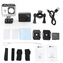 1 4 K Ultra HD 2,0 ''сенсорный экран 30 m waterproof Anti-Shake camera Kit waterproof Case