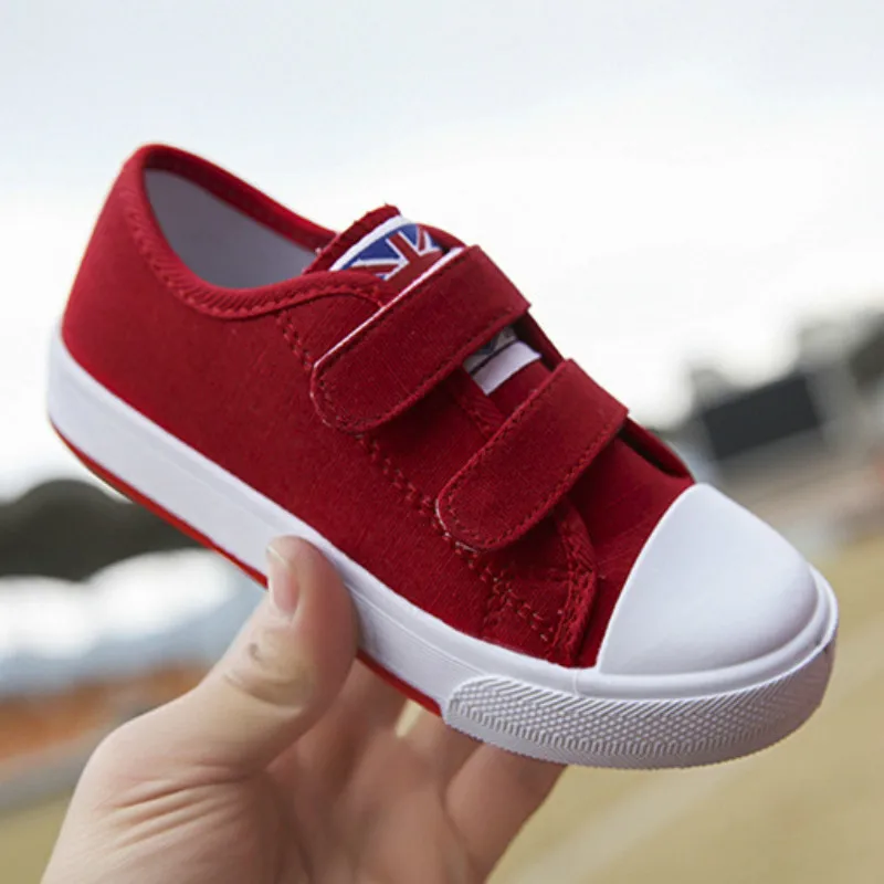 2019 الصيف طفل أحذية الأطفال عارضة إزالة الروائح ارتداء مقاومة حذاء قماش الاطفال القطن صغيرة حذاء أبيض