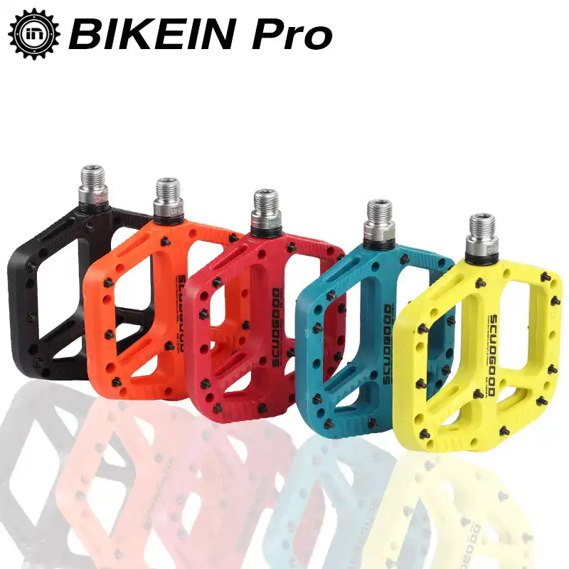 ROCKBROS Bicycle Pedals Nylon Ultralight Mountain Bike Pedal Flat