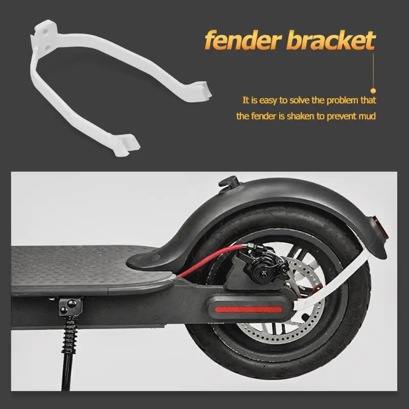 High Density Nylon Front Rear Mudguard Support for Xiaomi M365 & M365 Pro Electric Scooter Rear Fender Mudguard For Fender Brack High Density Nylon Front Rear Mudguard Support for Xiaomi M365 & M365 Pro Electric Scooter Rear Fender Mudguard For Fender Brack