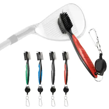 

1 pcs Golf Club Brush Golf Groove Cleaning Brush 2 Sided Golf Putter Wedge Ball Groove Cleaner Kit Cleaning Tool Gof Accessories