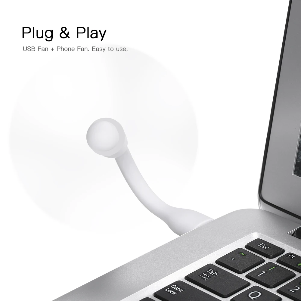 Портативный 2 в 1 OTG микро USB Type C вентилятор Ультра тихий супер сильный ветер мини