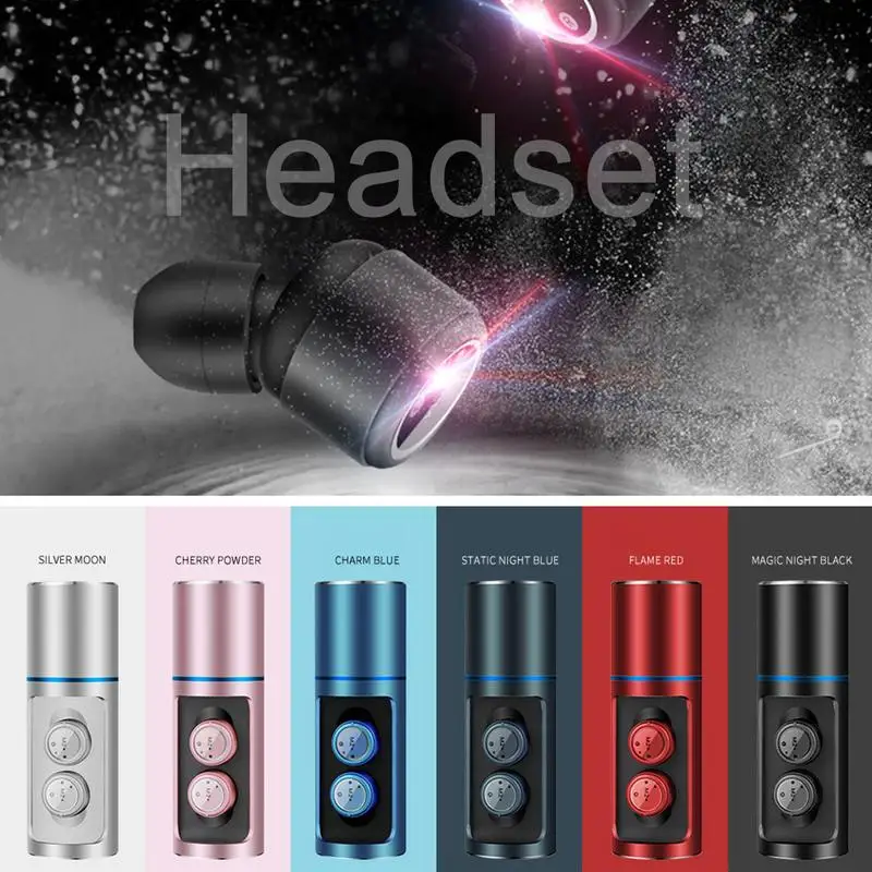 

Colorful M2+Bluetooth Earphone 5.0 Wireless Earbuds Bluetooth Headset Binaural Call Sports Headphone With Charging Box