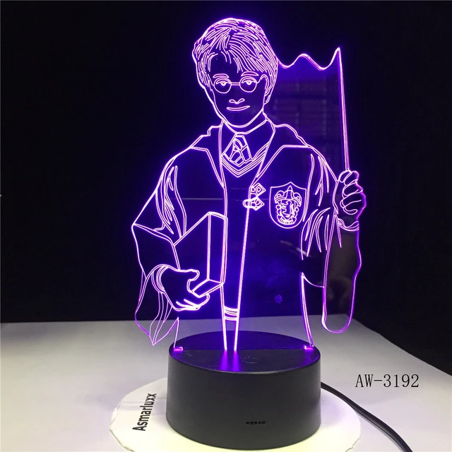 Lámpara Led Hogwarts Harry Potter - 3D Shop