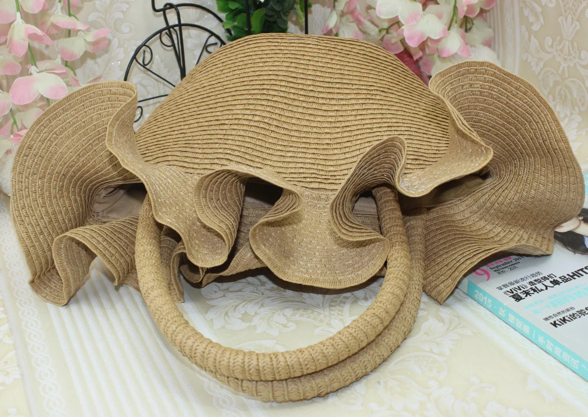

Anderi Straw Bag Women Summer Rattan Bag Handmade Woven Circle Bohemia Beach Handbag bolso mimbre