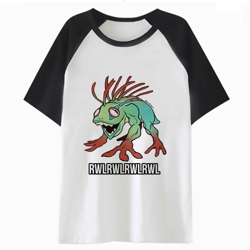 

murloc t shirt tee funny hip tshirt streetwear male clothing men top hop harajuku for t-shirt I3892