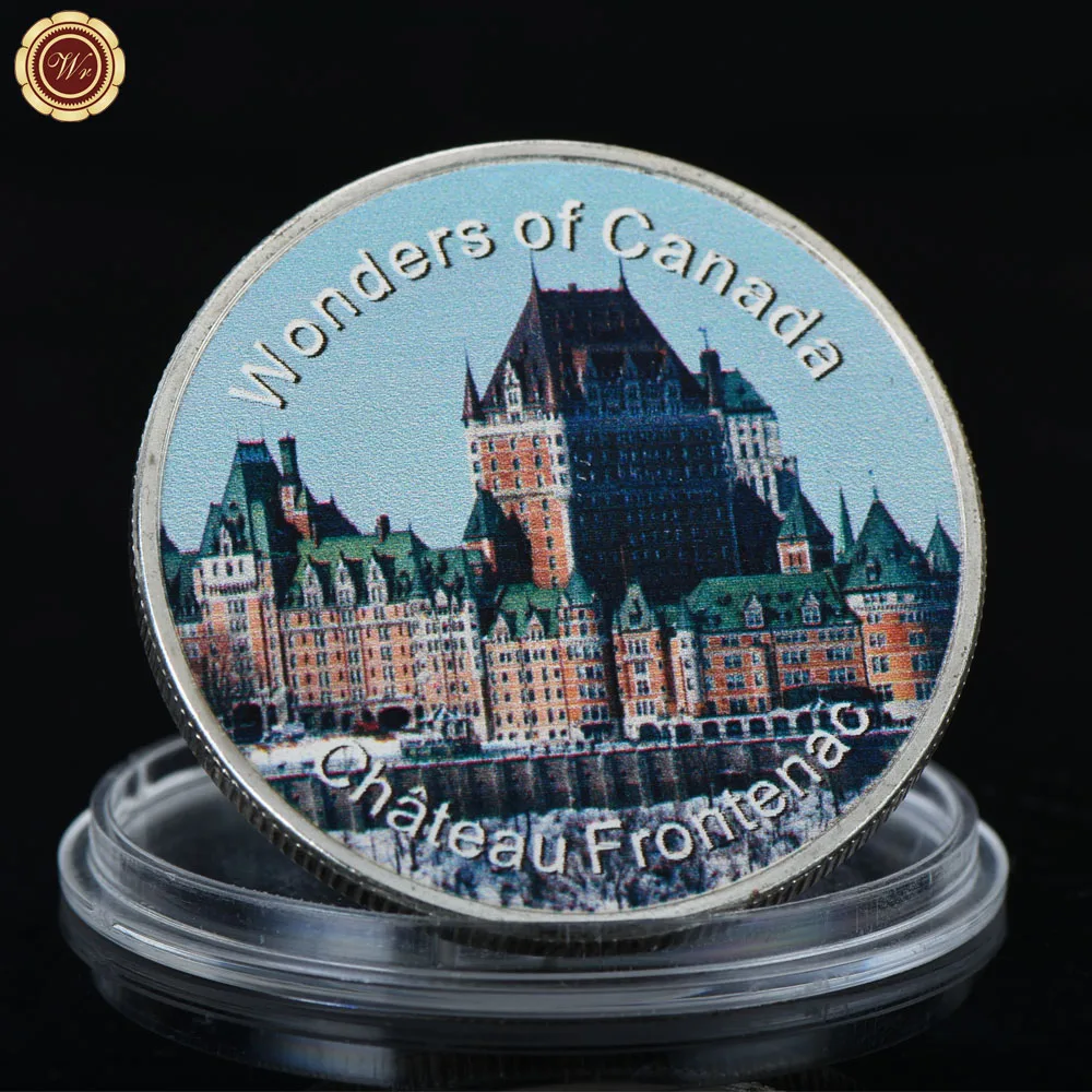 WR 999 9 серебряные монеты Chateau Frontenac памятные известные строительные для домашней