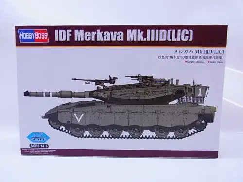 Пластиковая модель Hobbyboss 82917 1/72 IDF Merkava Mk.IIID(LIC)|Наборы для сборки моделей| |