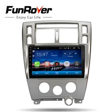 FUNROVER radio Multimedia dvd player 10.1 “android 8.0 Per Hyundai Tucson 2006-2014 stereo gps audio testa unità registratore a nastro
