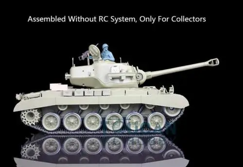 Henglong 1/16 пластик США M26 бак 3838 статическая модель без системы RC|Радиоуправляемые