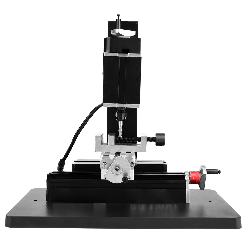 60W 12000RPM Metal Lathe DIY Miniature Machine Mill 100-240V Mini Milling Lathe