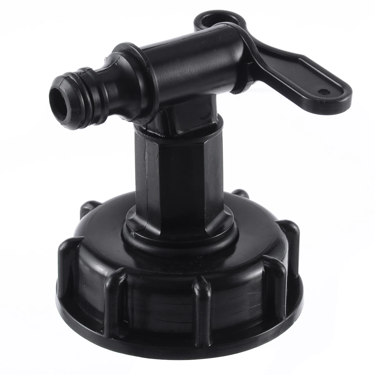 

Barrel Valve Tittings Black 1000L IBC Tank Valves 60mm To 15mm Water Connector Tank Garden Hose Adapter Fittings Switch