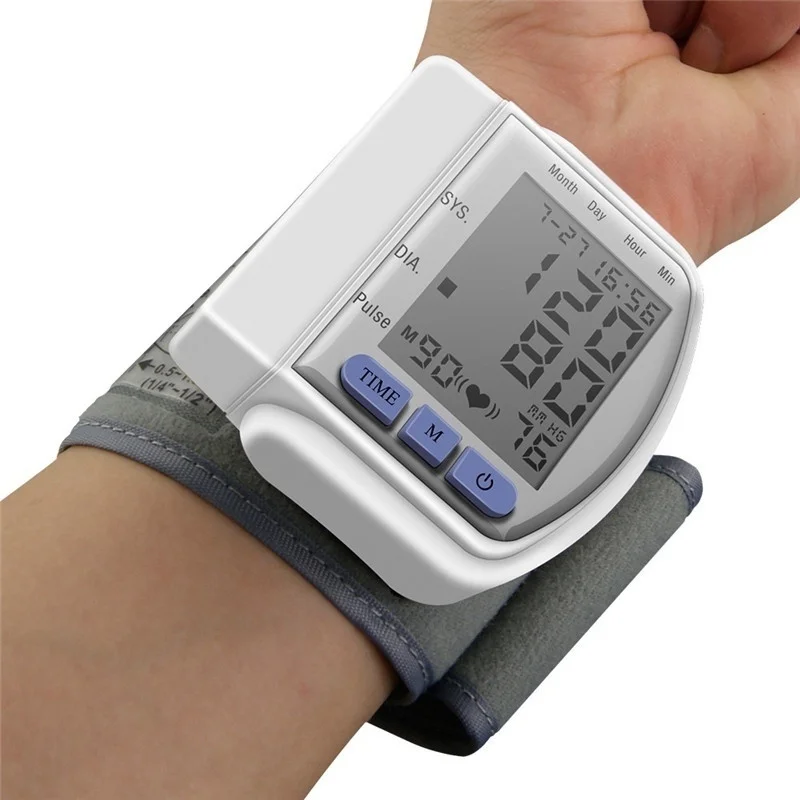

Automatic Blood Measurement Electronic Monitor Meter Pressure Care Sphygmomanometer