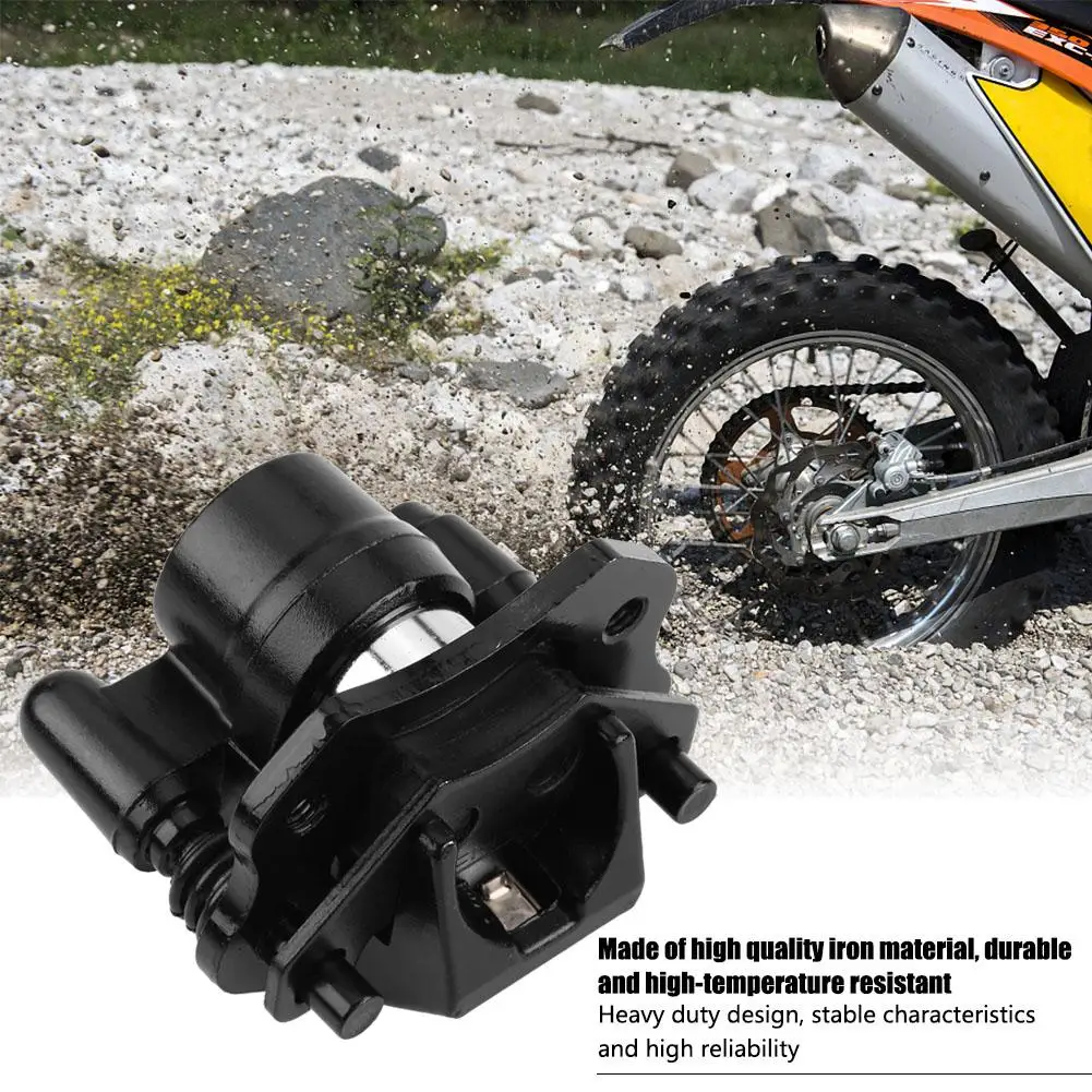 Тормозной суппорт задний Универсальный подходит для 50 90 110 125cc ATV Quad Taotao raketa SUNL Go Kart Железный Мотоцикл аксессуары
