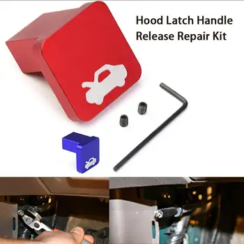 

New Hood Release Latch Handle Repair Kit for Honda Civic CR-V 96-2011 Ridgeline Element For Honda Civic Engine Cover