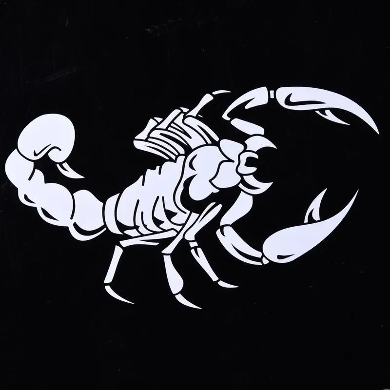 1 Piece 30cm Cute 3D Scorpion Car Stickers Car Styling Vinyl Decal Sticker For Cars Acessories Decoration QC29
