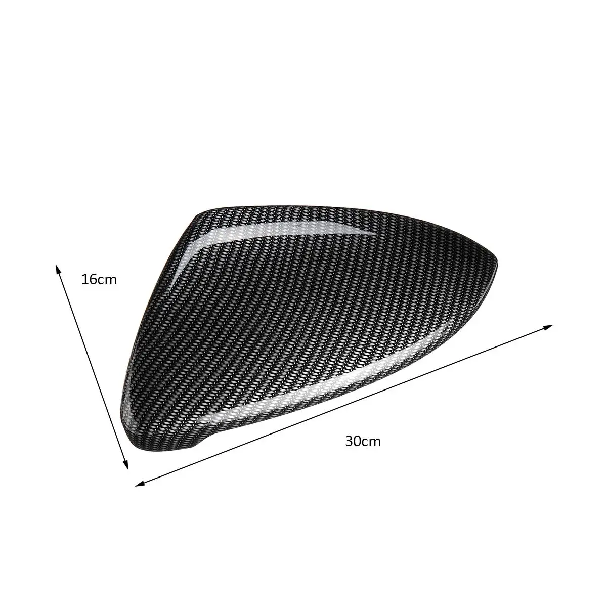 2Pcs Carbon Fiber Car Style Rearview Mirror Cover Trim For VW Golf 7 MK7 2014 - 2018 Rear View Mirror Case Covers Caps 2Pcs Carbon Fiber Car Style Rearview Mirror Cover Trim For VW Golf 7 MK7 2014 - 2018 Rear View Mirror Case Covers Caps