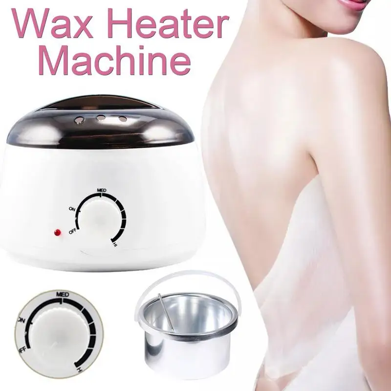 Depilatory Wax Hot Wax Heater Kit Beauty Tools Spa Constant Temperature Electric Hair Removal Us