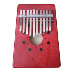10 ключей палец калимба Mbira санза «пианино для больших пальцев» портативный начинающих клавиатура дерево музыкальный инструмент