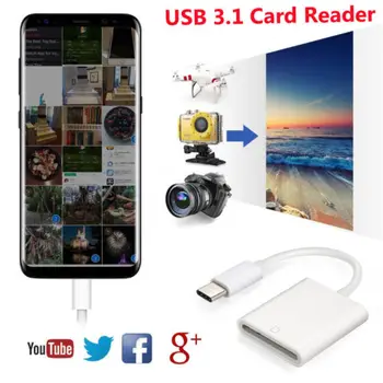 

USB 3.1 Type C USB-C to SD SDXC Card Reader Adapter for MacBook & Cell Phone