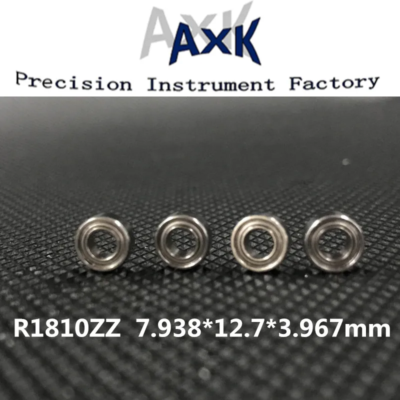 

2023 Promotion Free Shipping 10pcs R18102z R1810 2z R1810zz Deep Groove Ball Bearing 7.938x12.7x3.967mm Inch Miniature Abec-3