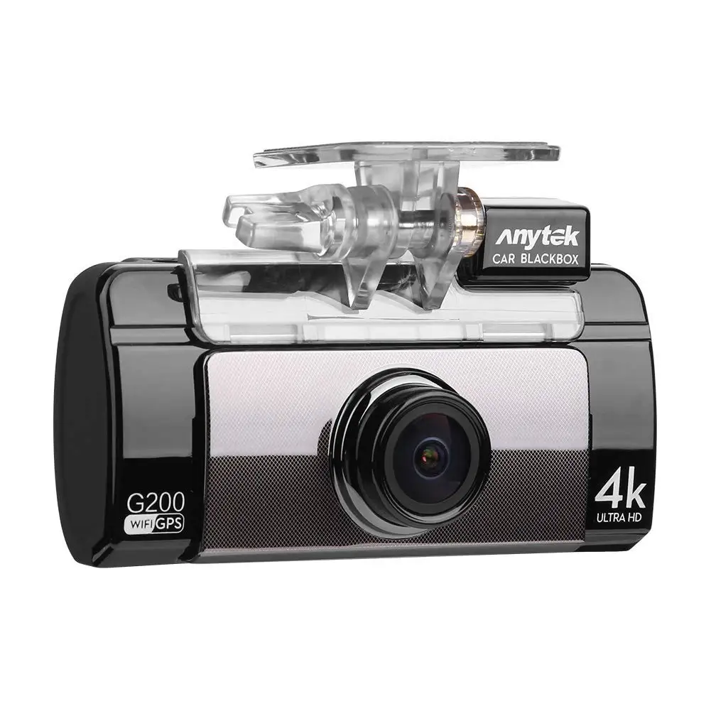 

Anytek G200 2.7in Touch-Screen Dual Lens 4K UHD WiFi Car DVR Camera 160 degree Wide Angle Dash Cam,G-Sensor, WDR, Loop Recordi